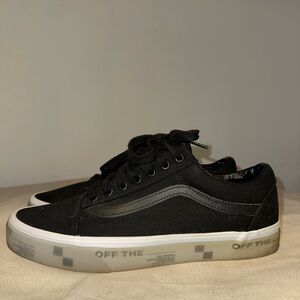 Pre-Owned Vans Old Skool Off The Wall Black Unisex Shoes Sneakers